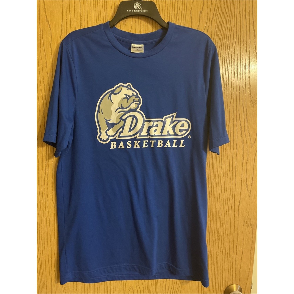 Men's Drake Basketball T-Shirt‎ Size Large Blue